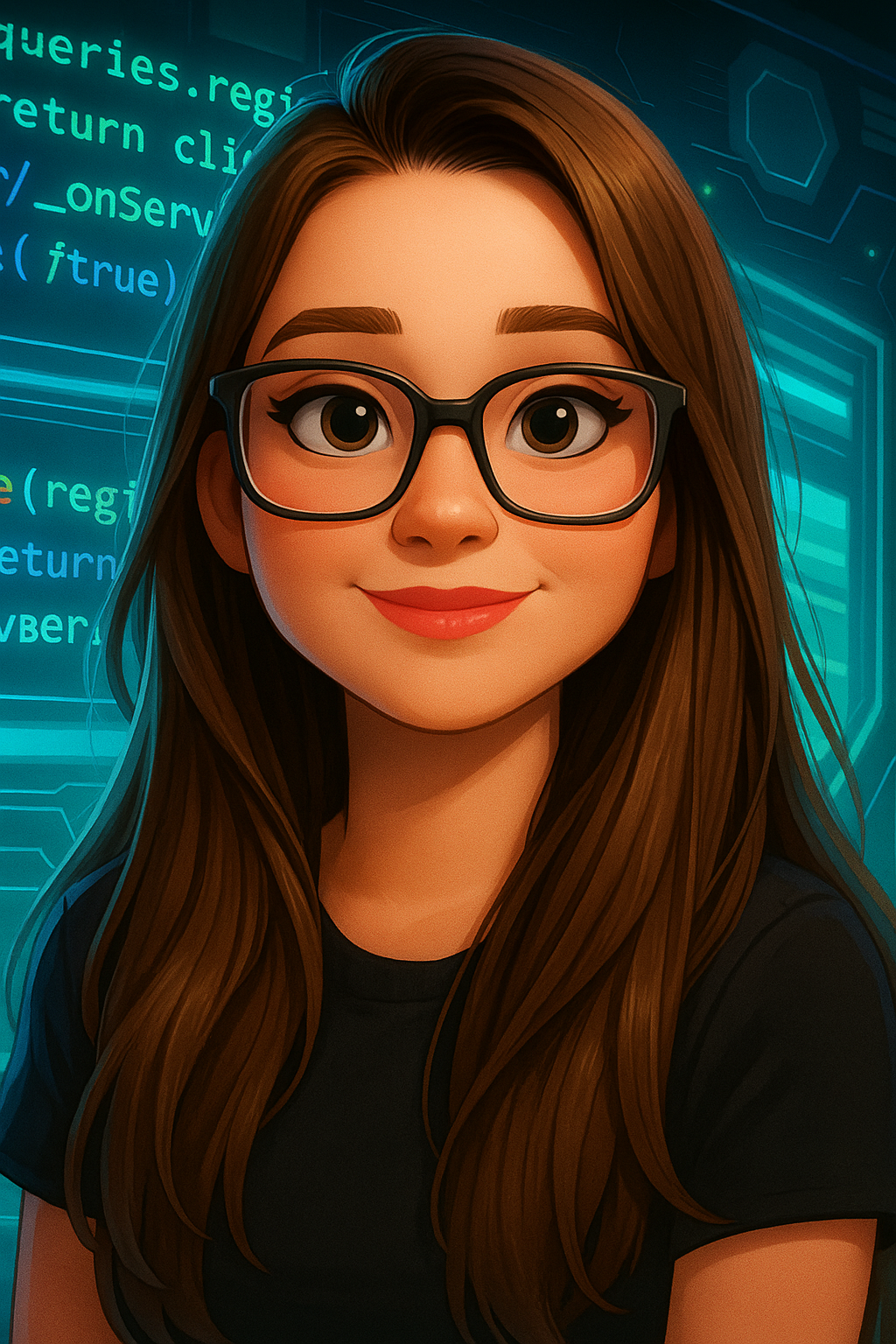 Portrait illustre de Rickie Veil